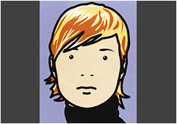 Julian Opie - Kate Moss